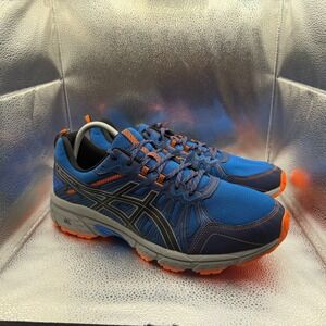 Size 14 Asics Gel Venture 7 EW Electric Blue Rock Mens Running Shoes 1011A561